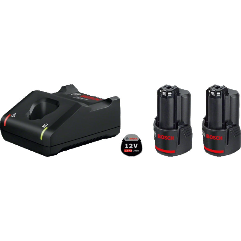 Набор Bosch GBA 12 В 2.0 A*ч + ЗУ GAL12V-40 (1600A019R8) 2 акк 12 В 2,0 А·ч