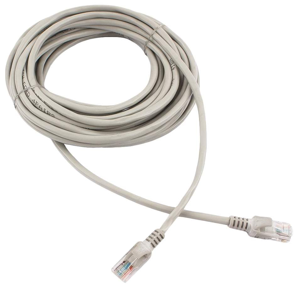 Патч-корд UTP Cablexpert cat.5e, 7.5м, литой, многожильный серый