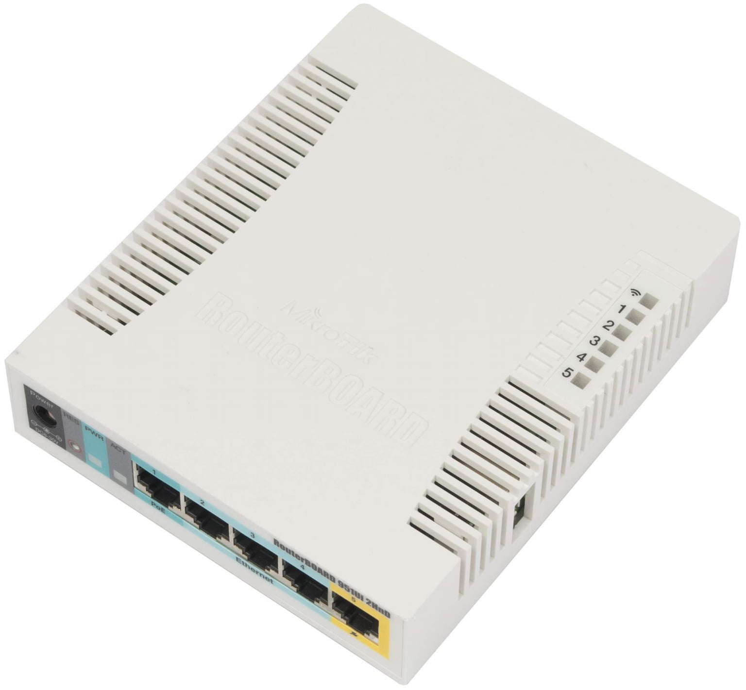 Роутер беспроводной MikroTik RB951UI-2HND N300 10/100BASE-TX белый