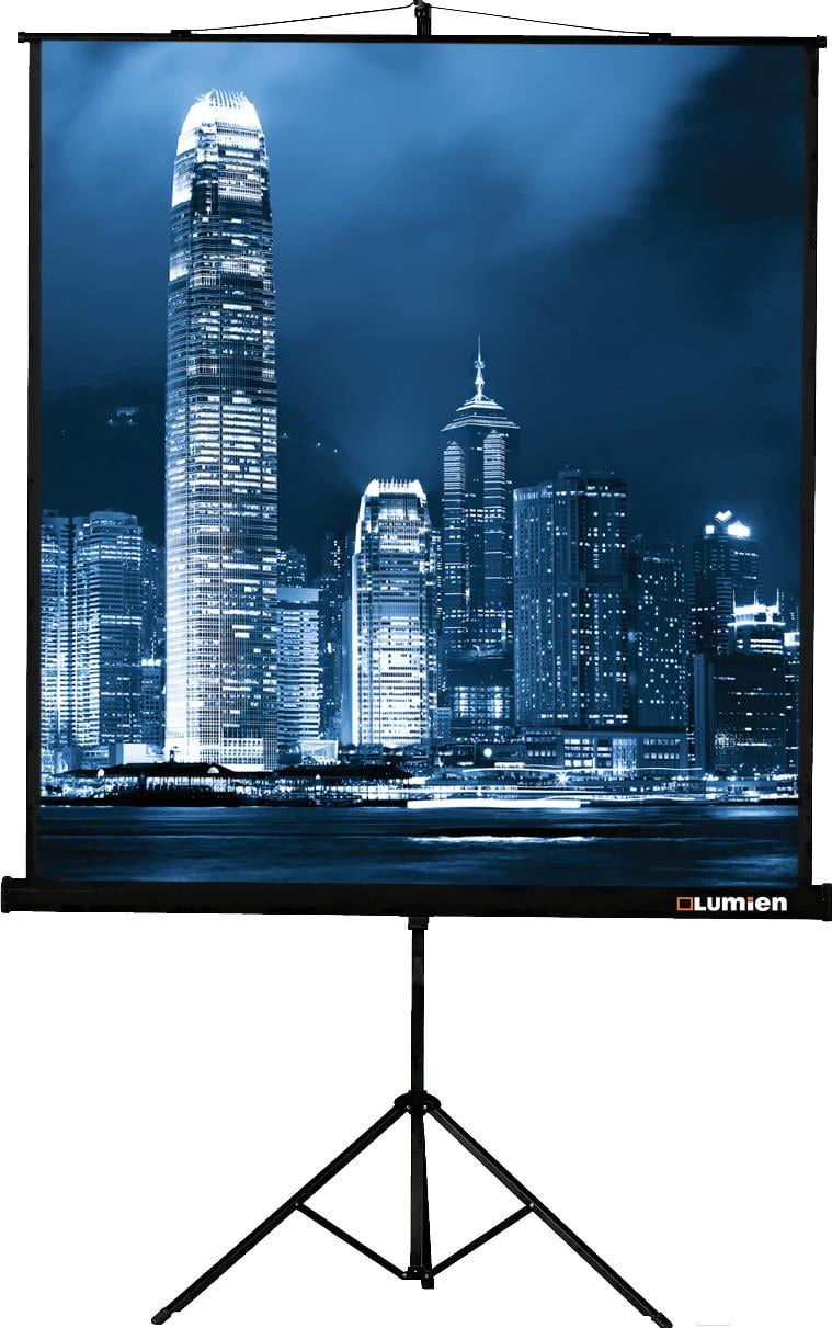 Экран на треноге Lumien 220x165 см Master View LMV-100113 4:3 напольный рулонный
