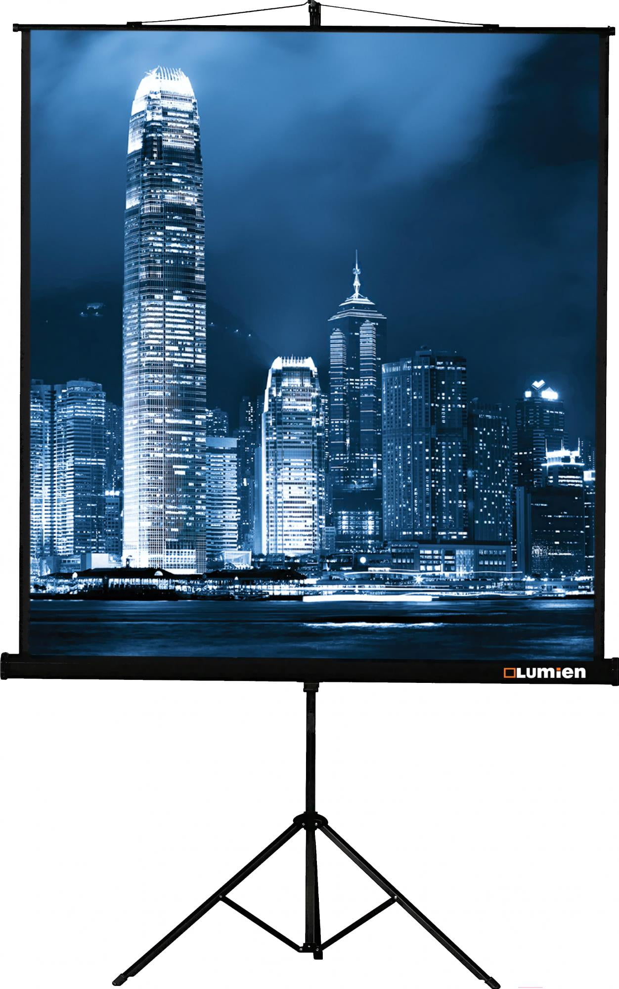 Экран на треноге Lumien 183x244см Master View LMV-100108 4:3 напольный рулонный