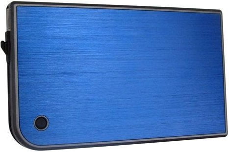 Внешний корпус для HDD/SSD AgeStar 3UB2A14 SATA II пластик/алюминий синий 2.5"