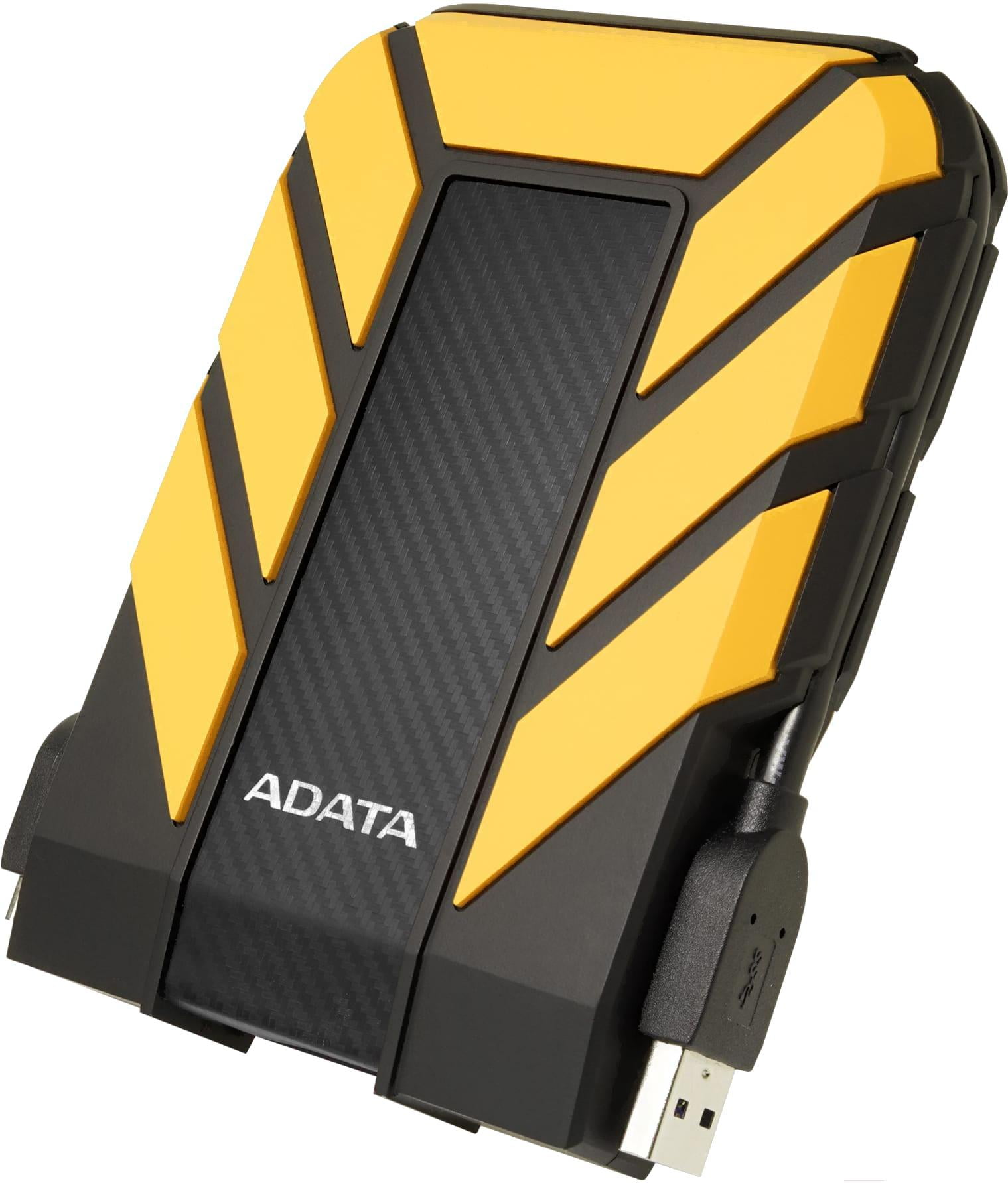 Внешний HDD 2.5" ADATA HD710P, 2TB, USB 3.2 Gen 1 Type-A, 5400 rpm, желтый