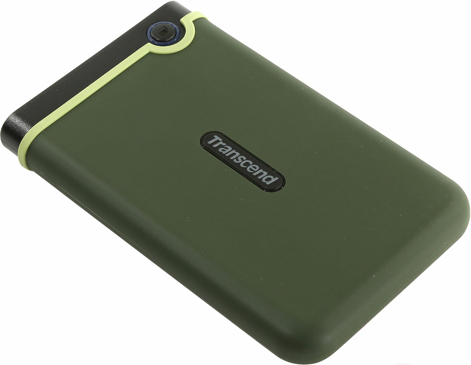 Внешний HDD 2.5" Transcend StoreJet 25M3, 2TB, USB 3.2 Gen 1 Type-A, 5400 rpm, зеленый