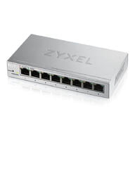 Коммутатор ZyXEL GS1200-8 Smart 8-port GbE Web Managed Switch, 60W, VLAN, IGMP, QoS, Link Aggregation
