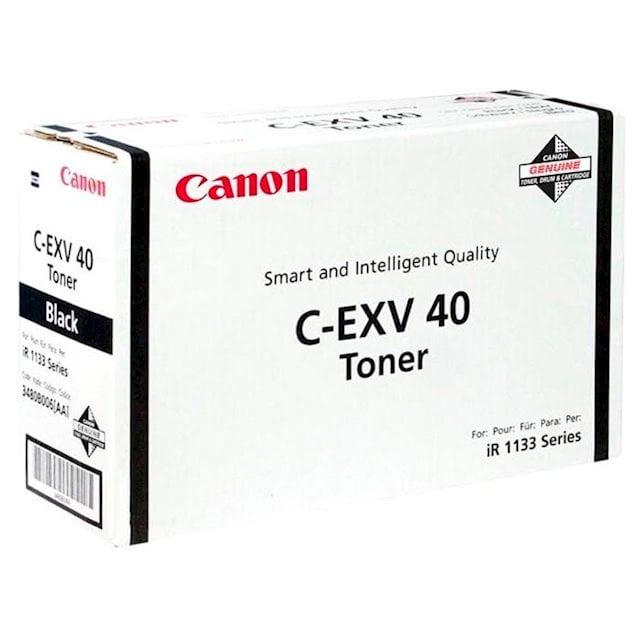 Картридж лазерный Canon C-EXV40 TONER BK EURC-EXV40 3480B006 черный (6000стр.) для Canon iR1133/1133A/1133iF
