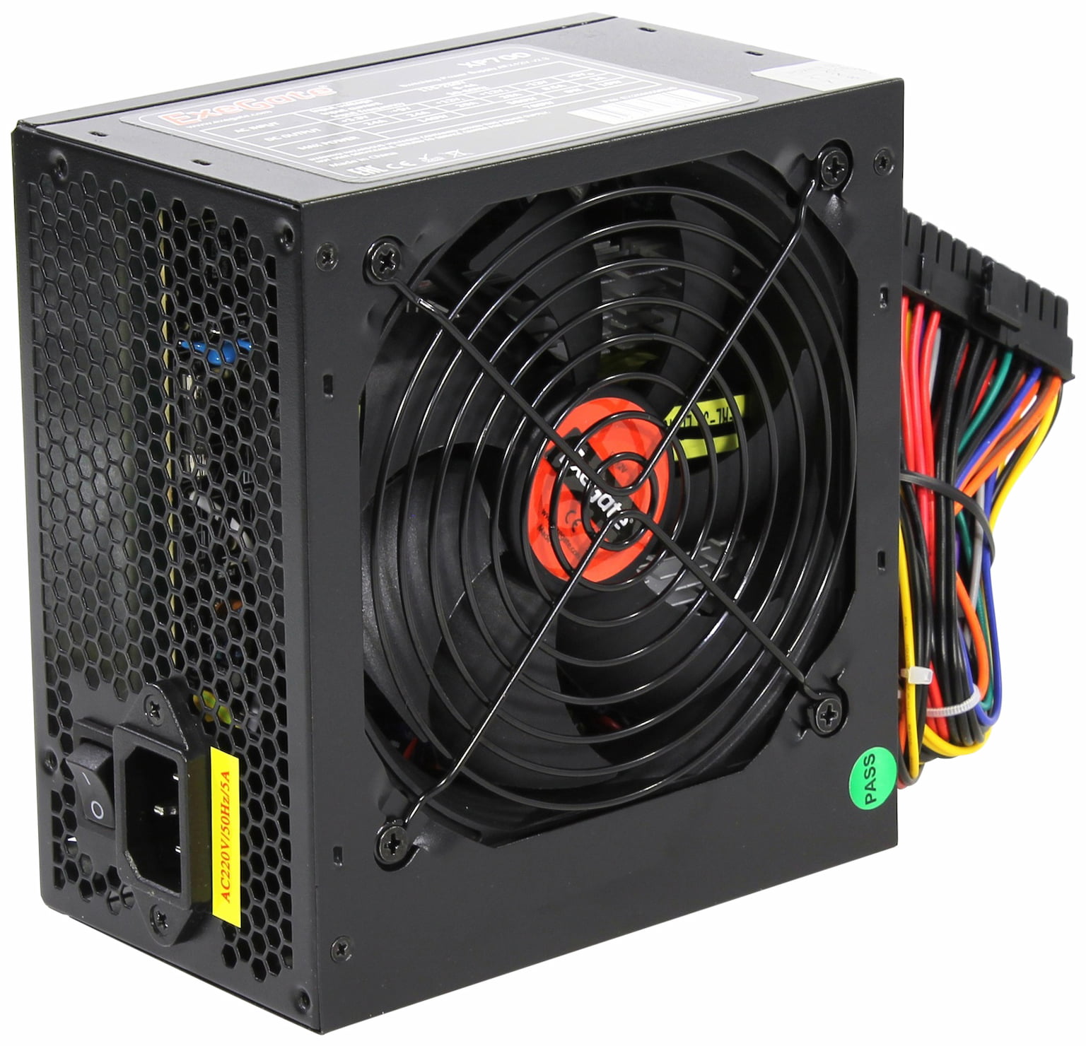 Блок питания ExeGate XP700 (EX259609RUS), 700Вт, 120мм, черный