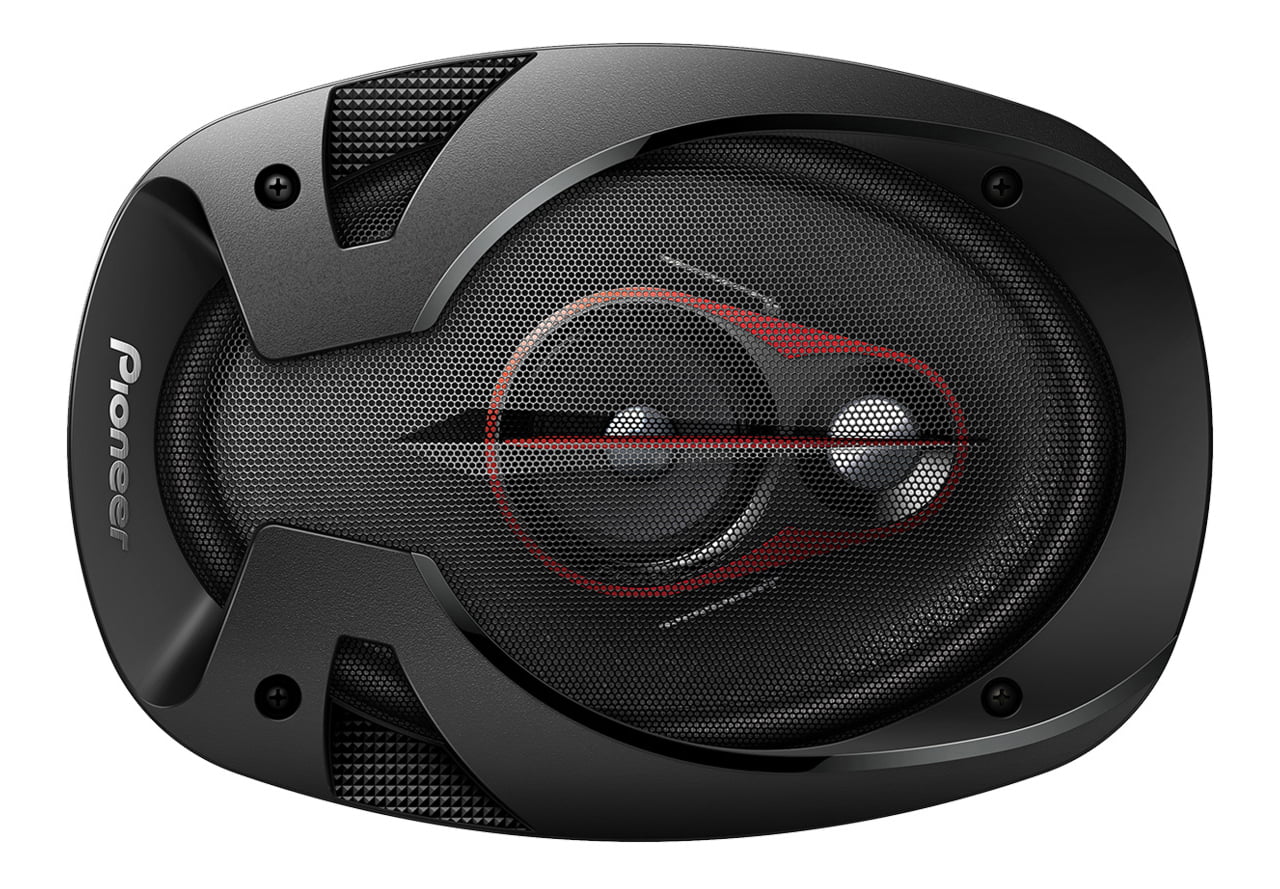 Колонки автомобильные Pioneer TS-R6951S 400Вт 4Ом 15x23см (6x9дюйм) (ком.:2кол.) коаксиальные трехполосные