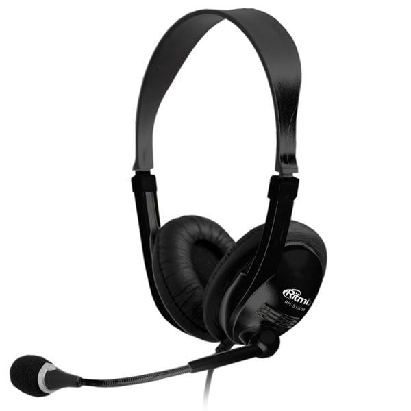 Гарнитура Ritmix RH-533 USB чёрный, проводная, USB