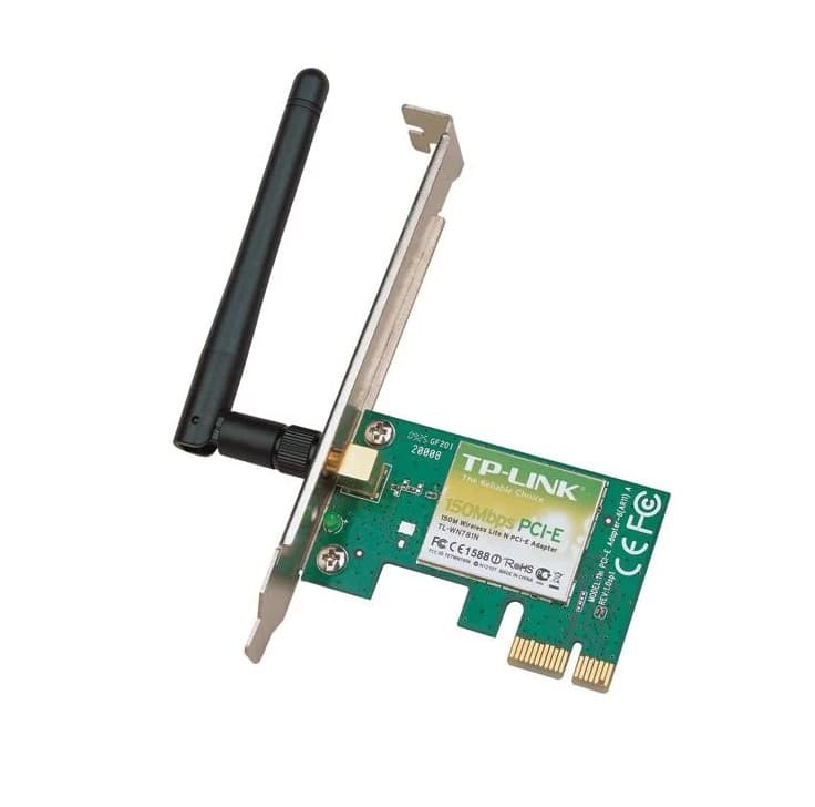 Сетевой адаптер TP-Link SOHO TL-WN781ND Беспроводной сетевой адаптер на шине PCI Express серии Lite N, до 150 Мбит/с