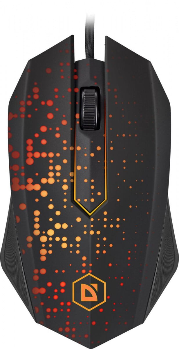 Мышь проводная Defender Event MB-754 черный, 1000 dpi, USB, кнопки - 3