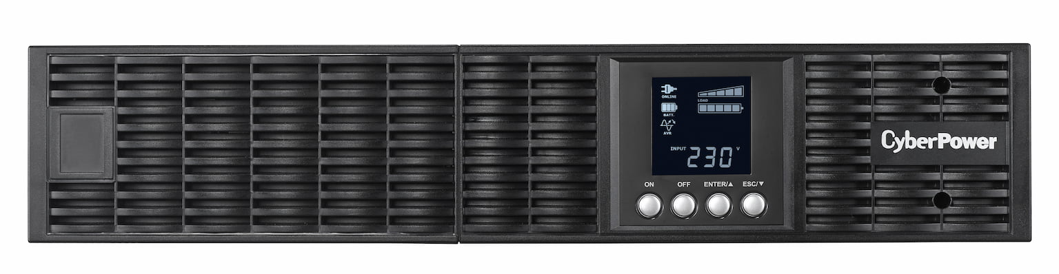 Источник бесперебойного питания CyberPower OLS3000ERT2U/3000 ВА/2700 Вт/1 х IEC 320 C19 (компьютерная), 8 х IEC 320 C13 (компьютерная)