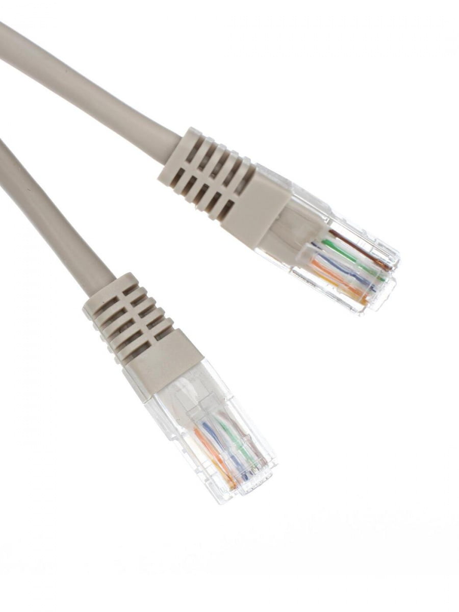 Патч-корд литой Aopen/Qust UTP cat.5е 30м серый