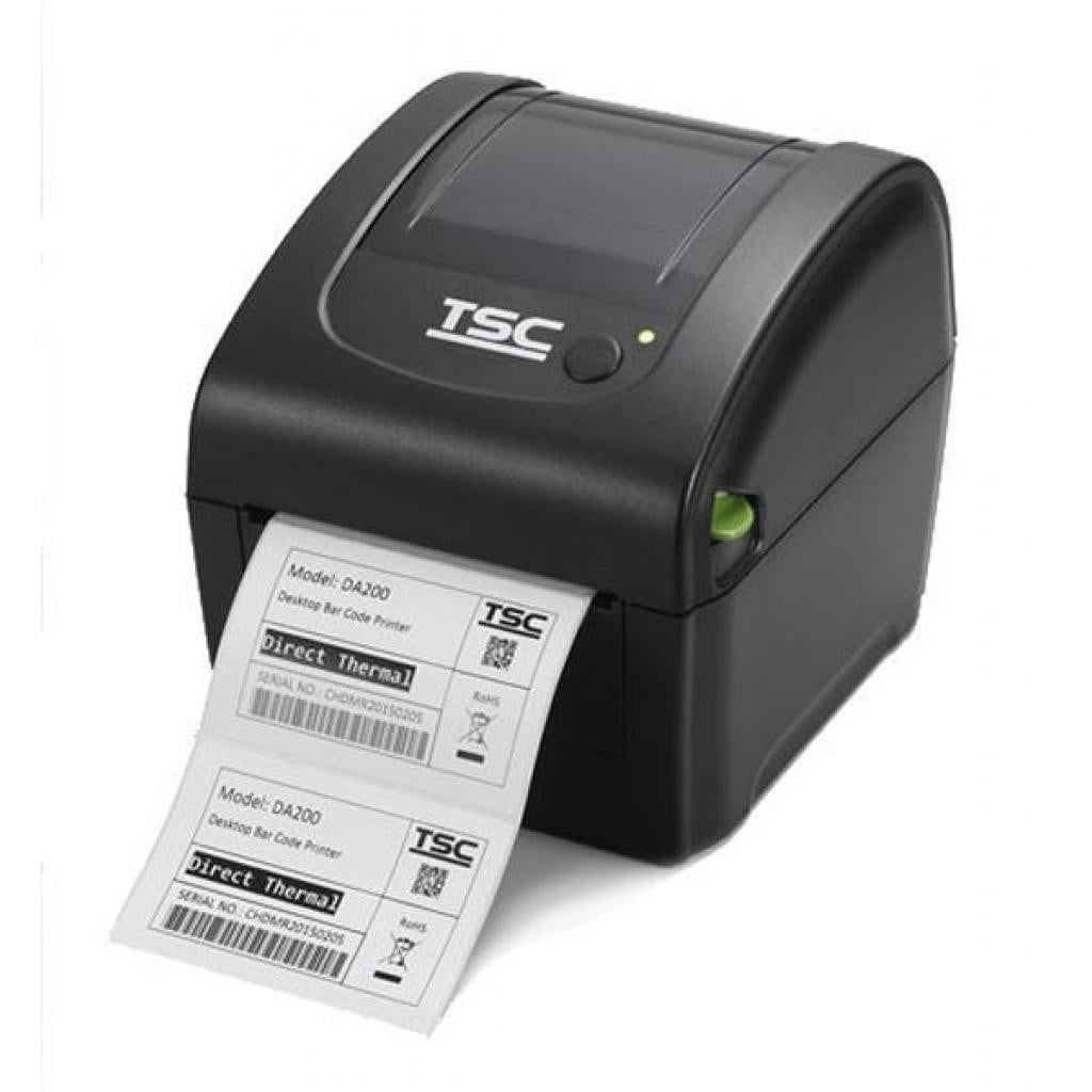 Принтер этикеток TSC DA210 прямая термопечать, 203 dpi, 152 мм/сек, USB, черный