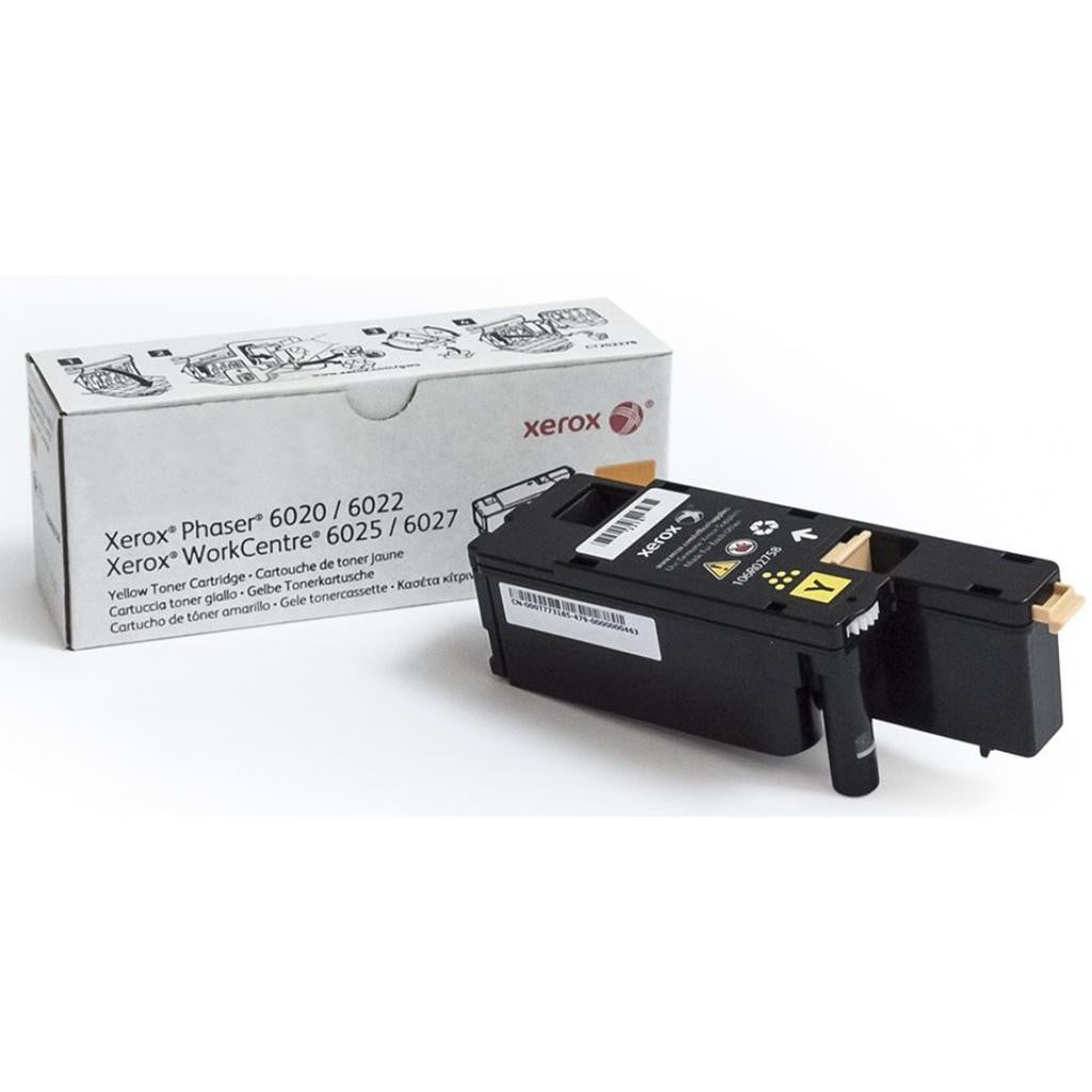 Картридж лазерный Xerox 106R02762 желтый для Phaser 6020/22/WC 6025/27 (1000 стр.)(Channels)