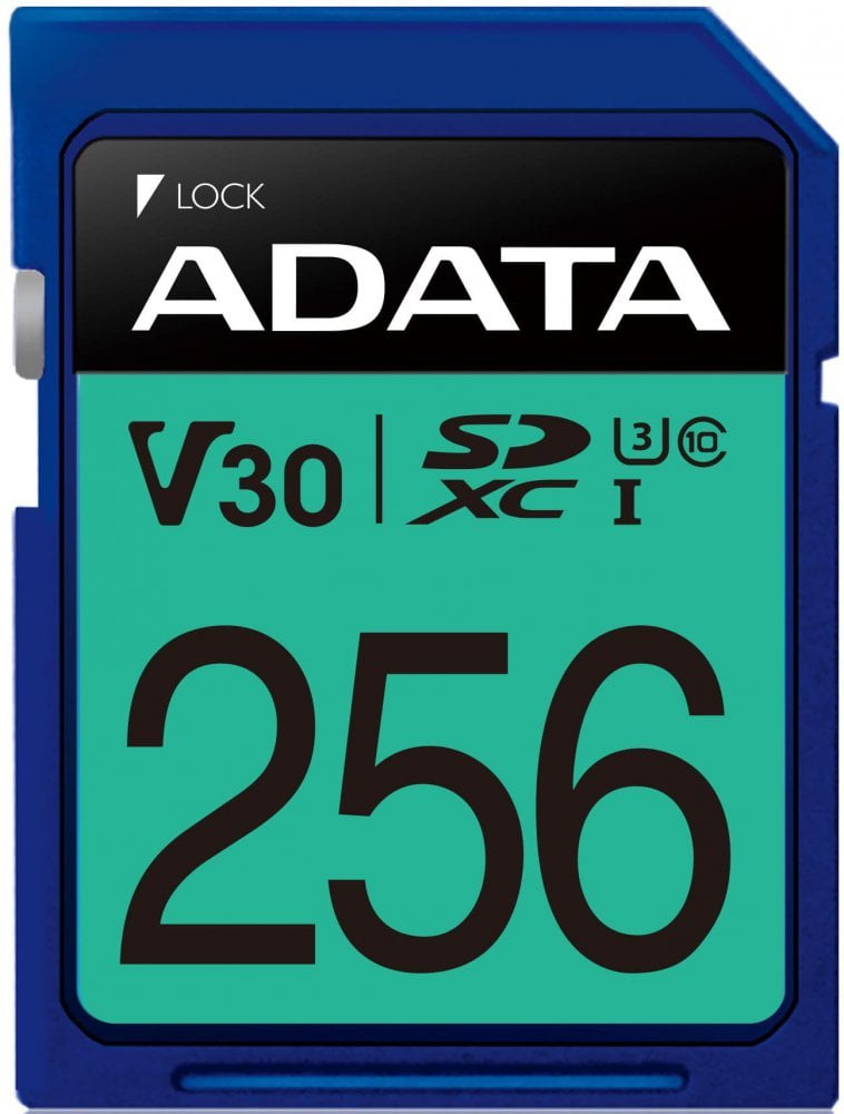 Флеш карта SD ADATA 256Gb ADATA Premier Pro SDXC Class 10 UHS-I U3 V30S 95/60 MB/s