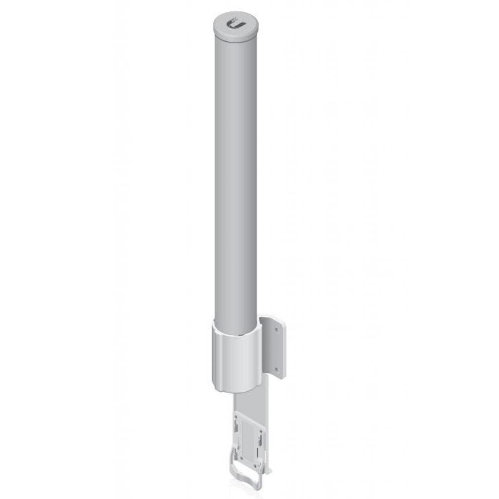 Сетевое оборудование UBIQUITI AMO-2G10 внешняя всенаправленная MIMO 2x2, 10 дБ, 2,35-2,55 ГГц, 360°x12°, 2* RP-SMA (волны вертикальные/горизонтальные)