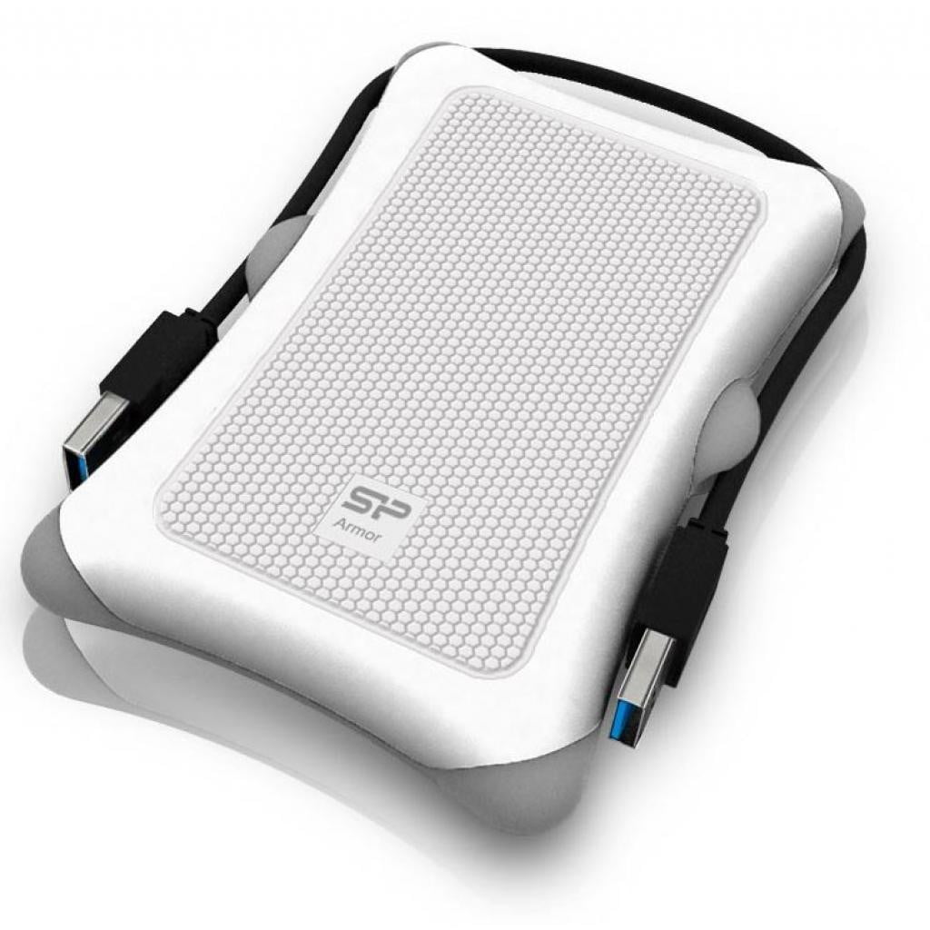 Внешний HDD Silicon Power USB 3.0 2Tb A30 SP020TbPHDA30S3W Armor 2.5" белый