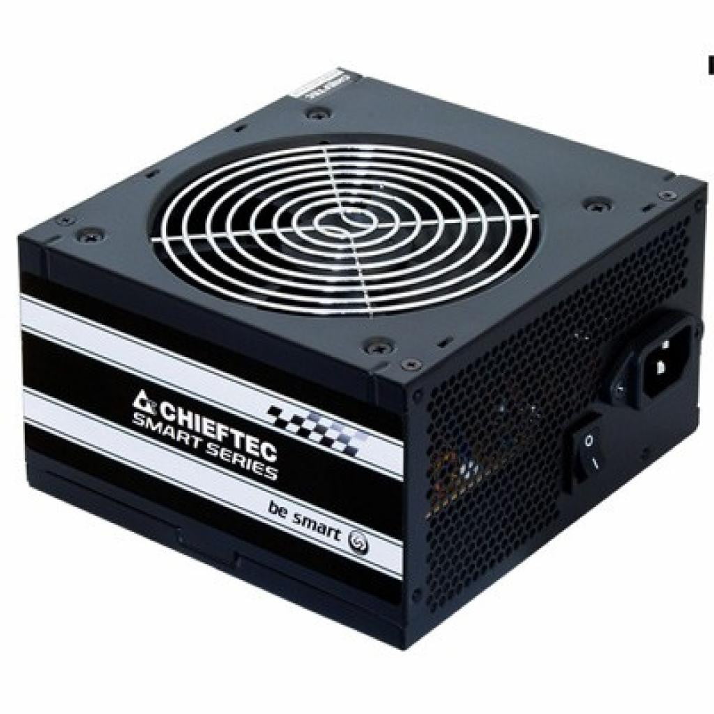 Блок питания Chieftec RTL GPS-600A8, 600Вт, 80 PLUS, 120мм, черный