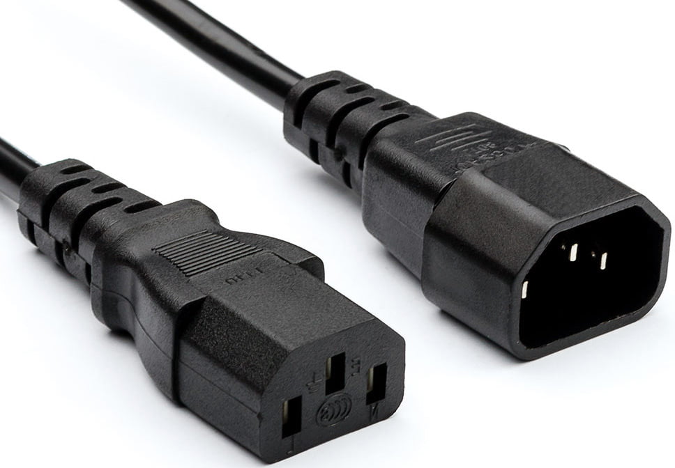 Кабель монитор-компьютер (UPS->уст-во) ExeGate Power EC-3P (С13->С14) VDE-250V-3*1,0-CU, 10A, 3м