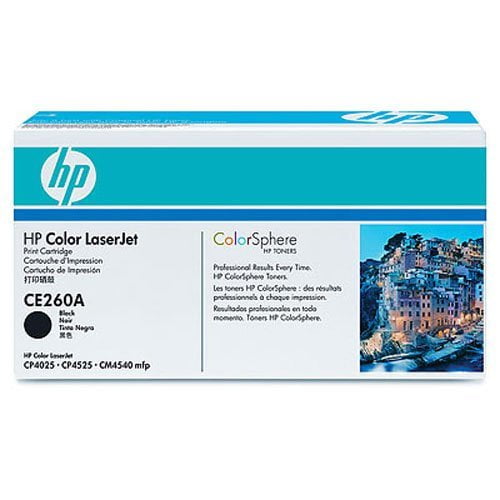 Картридж лазерный HP CE260A черный CLJ CP4025/CP4525 (8500стр.)