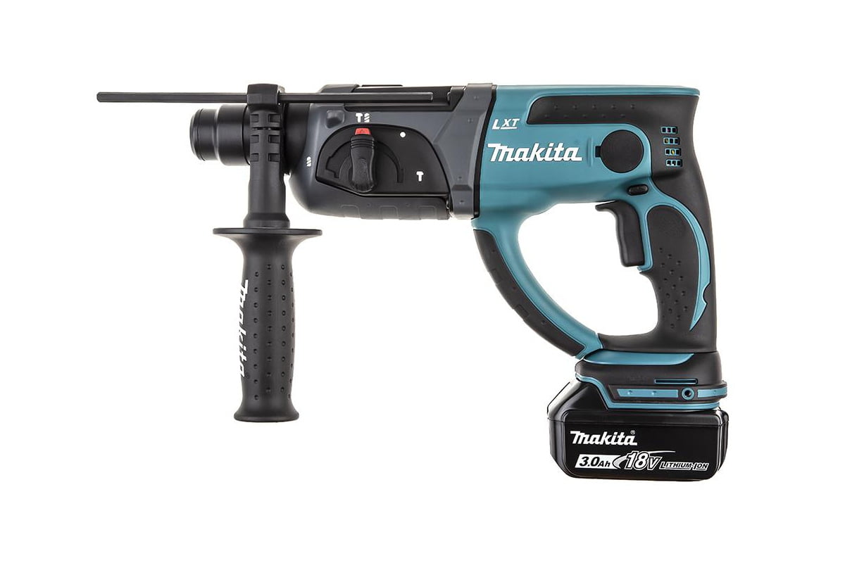 Перфоратор Makita DHR202RF, SDS-plus, 18 В, 1.9 Дж, от аккумулятора