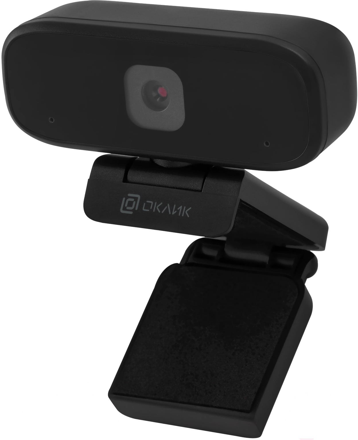Веб-камера OKLICK OK-C015HD 1280x720, 30 кадр/с, USB Type-A, микрофон, ручная фокусировка, универсальное крепление