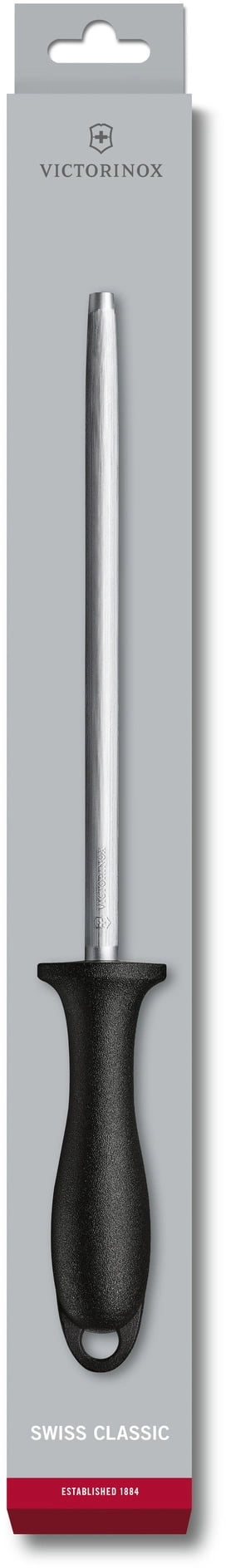 Мусат для ножей Victorinox Swiss Classic черный упак.: европодвес (7.8014)