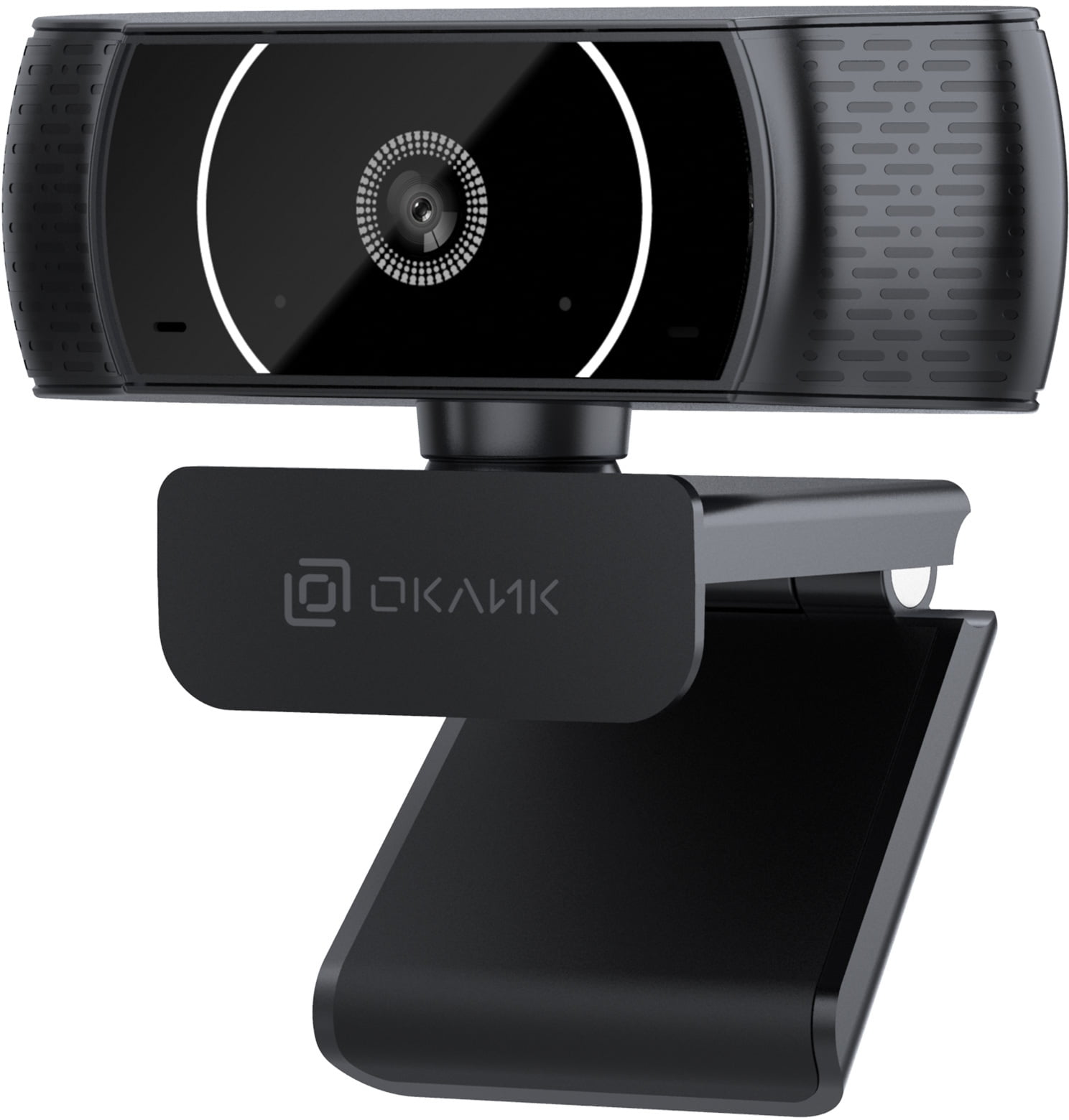 Веб-камера OKLICK OK-C016HD 1280x720, 30 кадр/с, USB Type-A, микрофон, универсальное крепление