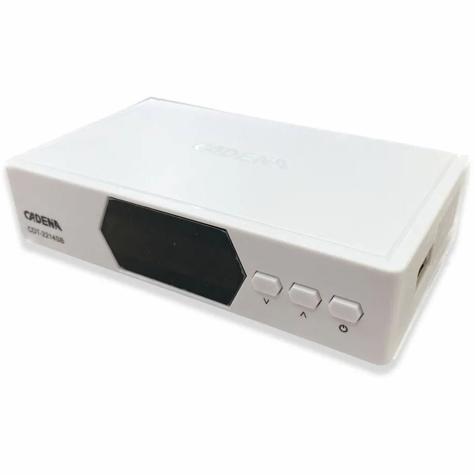 Приставка для цифрового ТВ Cadena CDT-2214SB белый, DVB-T2, DVB-T, HDMI, USB 2.0