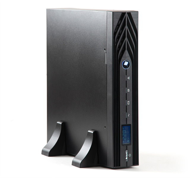 Источник бесперебойного питания SKAT-UPS 1000 исп.V RACK 220В 12В 6А пост.24В 5А перем.тока 800Вт 2АКБ внешние On-Line синусоида