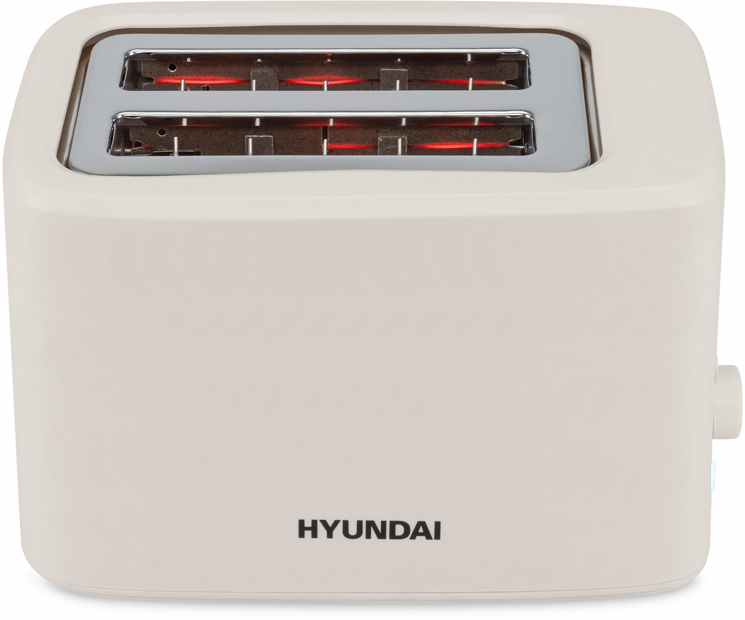 Тостер Hyundai HYT-3306 кремовый, 700 Вт, 2 слота