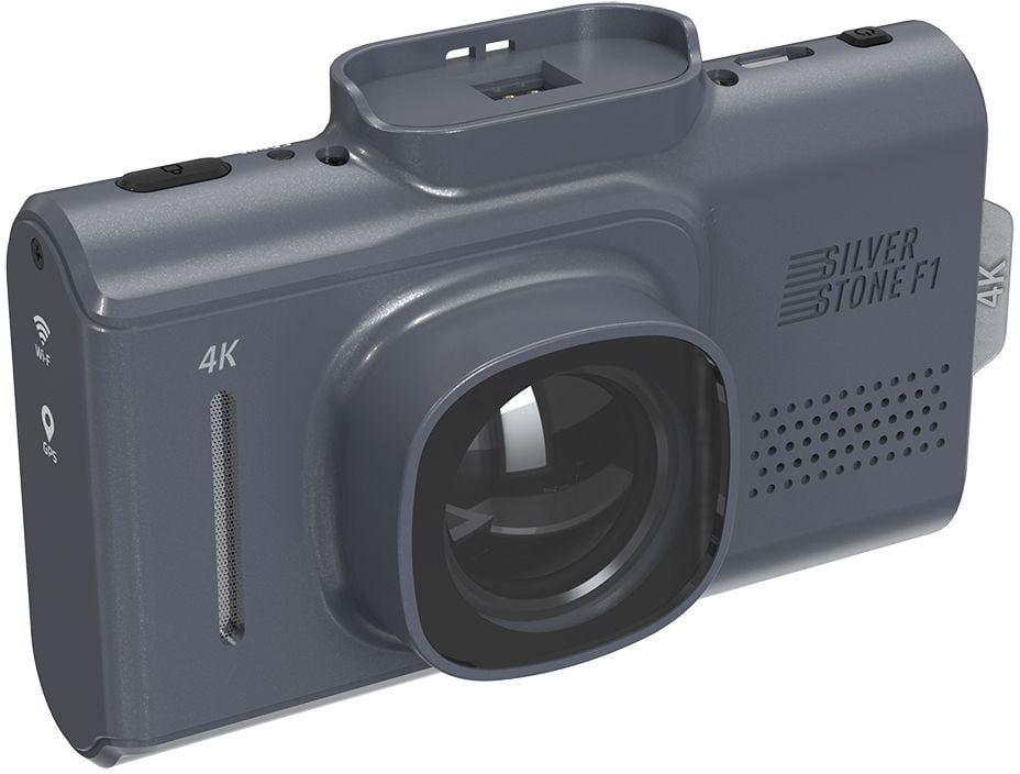 Видеорегистратор Silverstone F1 CityScanner 4K Wi-Fi, 3840x2160, 3", GPS/ГЛОНАСС, Wi-Fi, G-сенсор, датчик движения, GPS-информатор