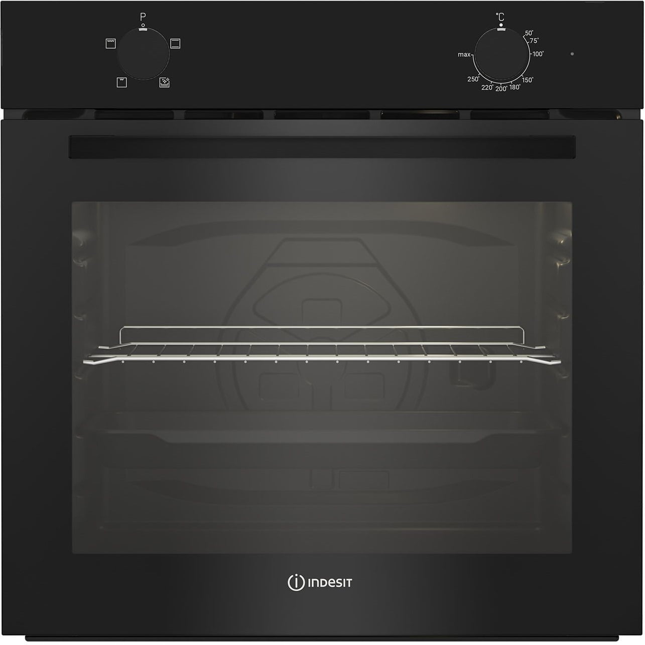 Духовой шкаф электрический Indesit IFE 2420 BL черный