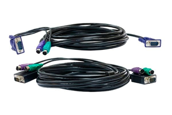 Набор кабелей D-LINK DKVM-CB3 для DKVM - 2хPS/2,1xVGA, 3м