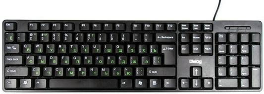 Клавиатура Dialog KS-030U проводная, USB Type-A, чёрный