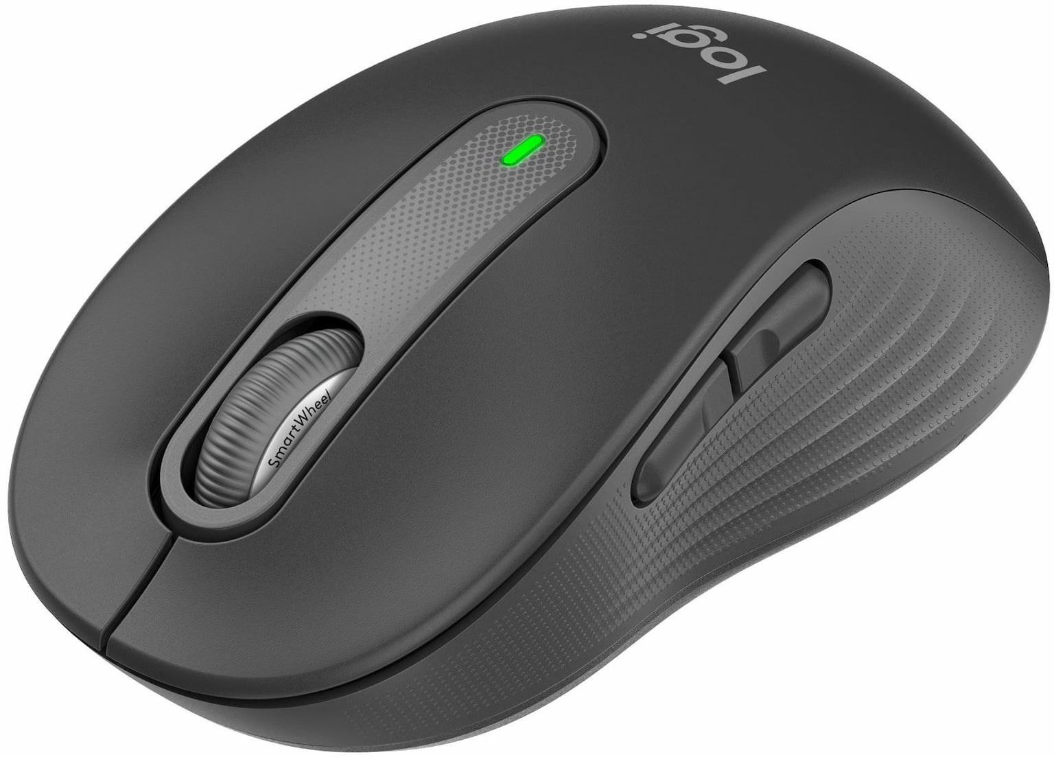 Мышь беспроводная Logitech Signature M650 графитовый, 4000 dpi, радиоканал, Bluetooth, USB, кнопки - 5