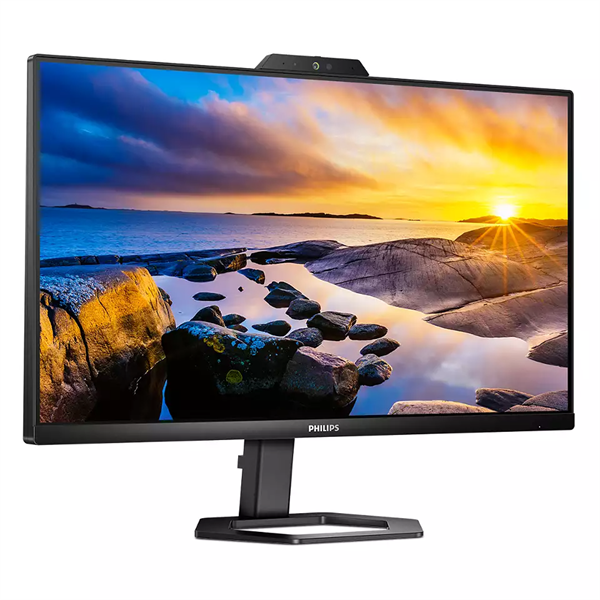 Монитор 23.8" Philips 24E1N5300HE IPS 1920x1080, 75 Гц, 4 мс, 16:9, 300 кд/м², HDMI, DisplayPort, USB Type-C, Flicker Free, Low Blue Light, черный