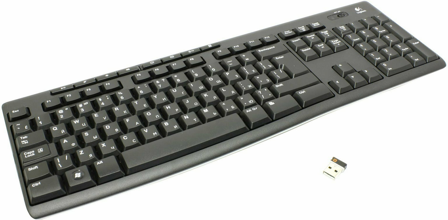 Клавиатура беспроводная Logitech Keyboard K270 Wireless 920-003757/920-003058