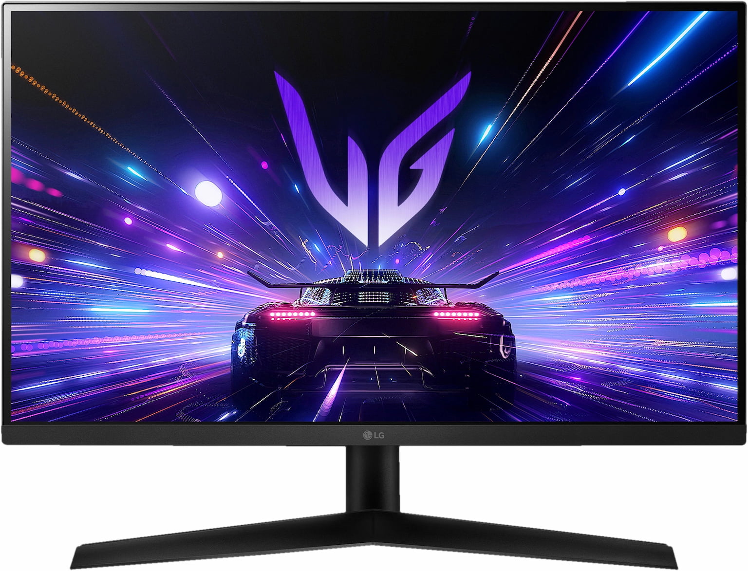 Монитор 27" LG UltraGear 27GS60F-B IPS 1920x1080, 180 Гц, 1 мс, 16:9, HDR10, 300 кд/м², DisplayPort, HDMI 2.0, Flicker Free, Low Blue Light, виртуальный прицел, стабилизатор черного цвета, счетчик кадров, трехсторонний безрамочный дизайн, черный