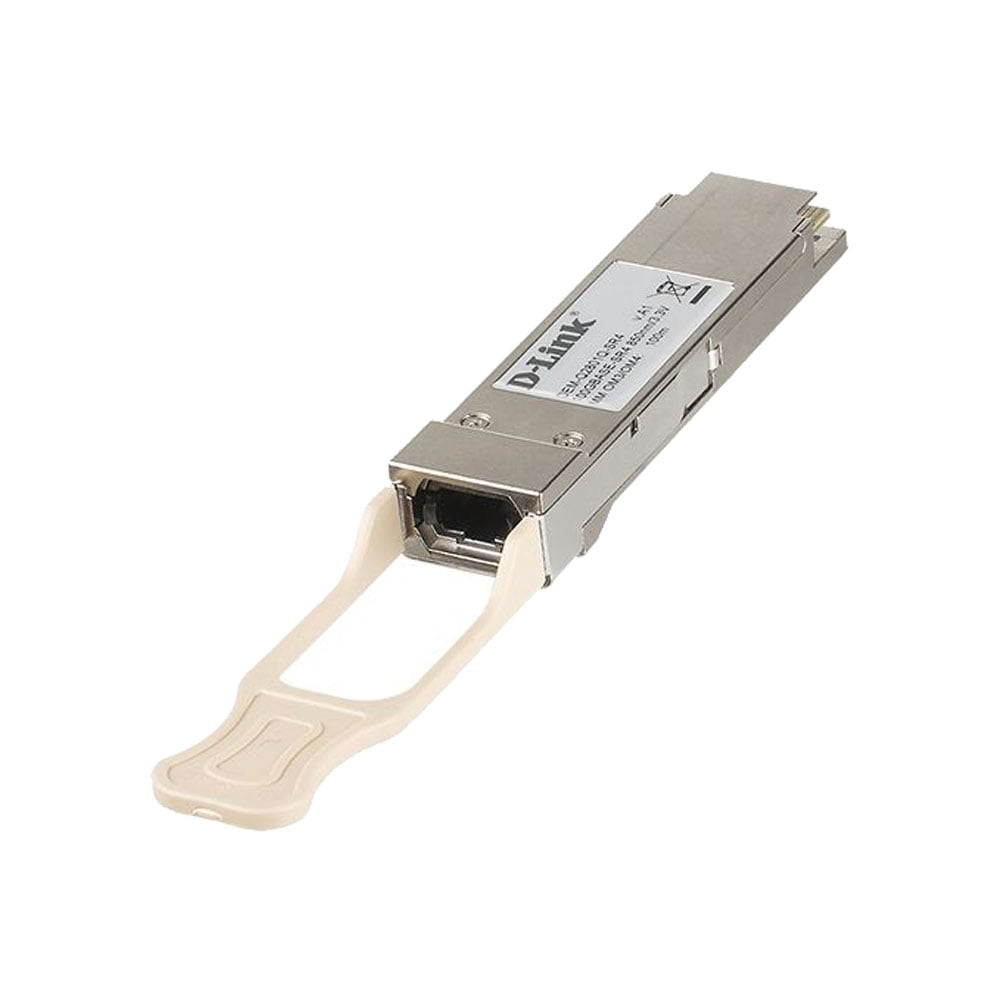 Трансивер D-Link DEM-Q2801Q-SR4/A1A QSFP28 с 1 портом 100Gbase-SR4 для многомодового оптического кабеля OM3 (до 70 м)/OM4 (до 100 м)