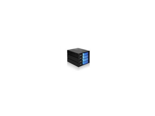 Опция к серверу Procase T3-304-SATA3-BK Hot-swap корзина 4 SATA3/SAS 6Gb (черный) hotswap trayless aluminium mobie rack module (3x5,25) 1xFAN 80x15мм