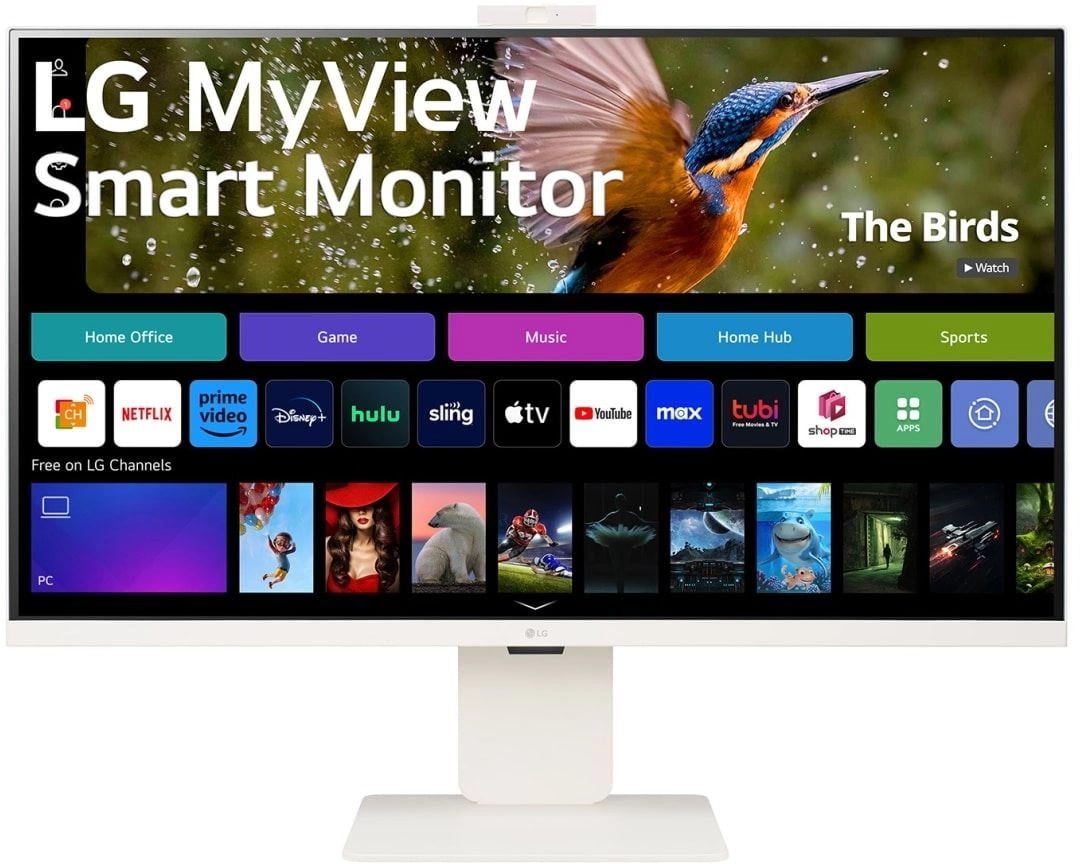 Монитор 31.5" LG 32SR85U-W IPS 3840x2160, 60 Гц, 5 мс, 16:9, 400 кд/м2, 2xHDMI, 1хUSB-C, 3хUSB, белый