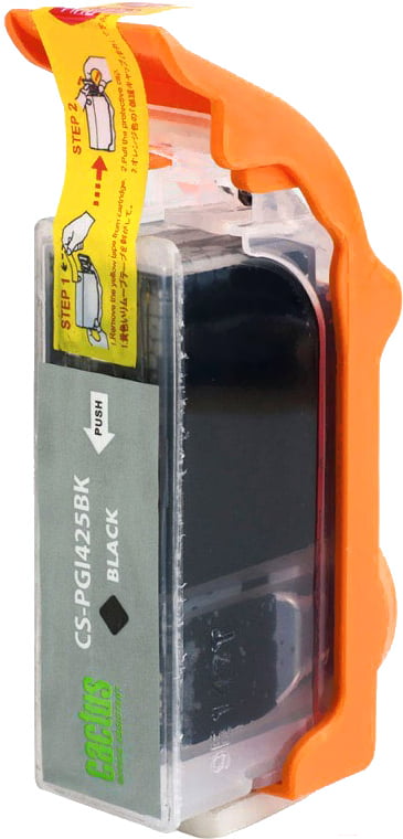 Картридж струйный Cactus CS-PGI425BK черный (16 мл) для Canon Pixma iP4840/MG5140/5240/6140/8140/MX884