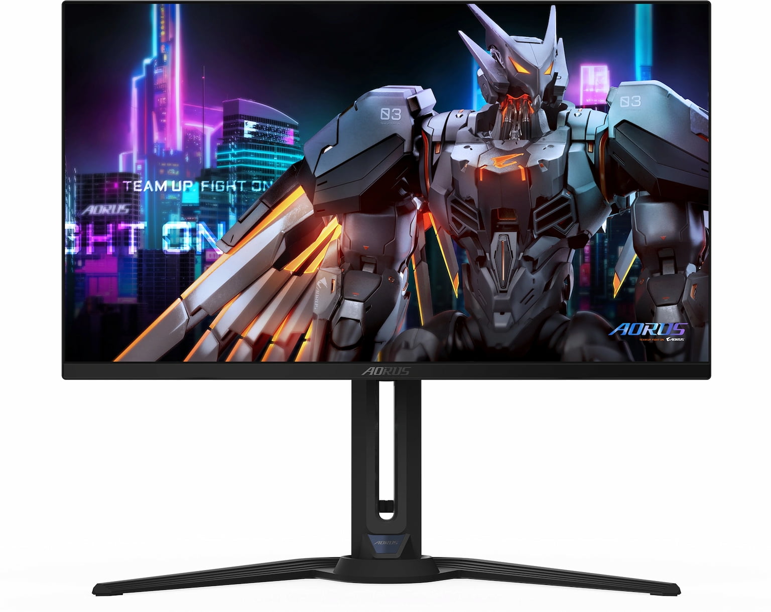 Монитор 27" Gigabyte AORUS FO27Q2-EK OLED 2560x1440, 240 Гц, 0.03 мс, 16:9, 1000 кд/м², HDMI 2.1, DP 1.4, USB-C, 4xUSB 3.2, 3.5 Jack, динамики (2x5 Вт), HDR10, FreeSync Premium Pro, PIP, черный