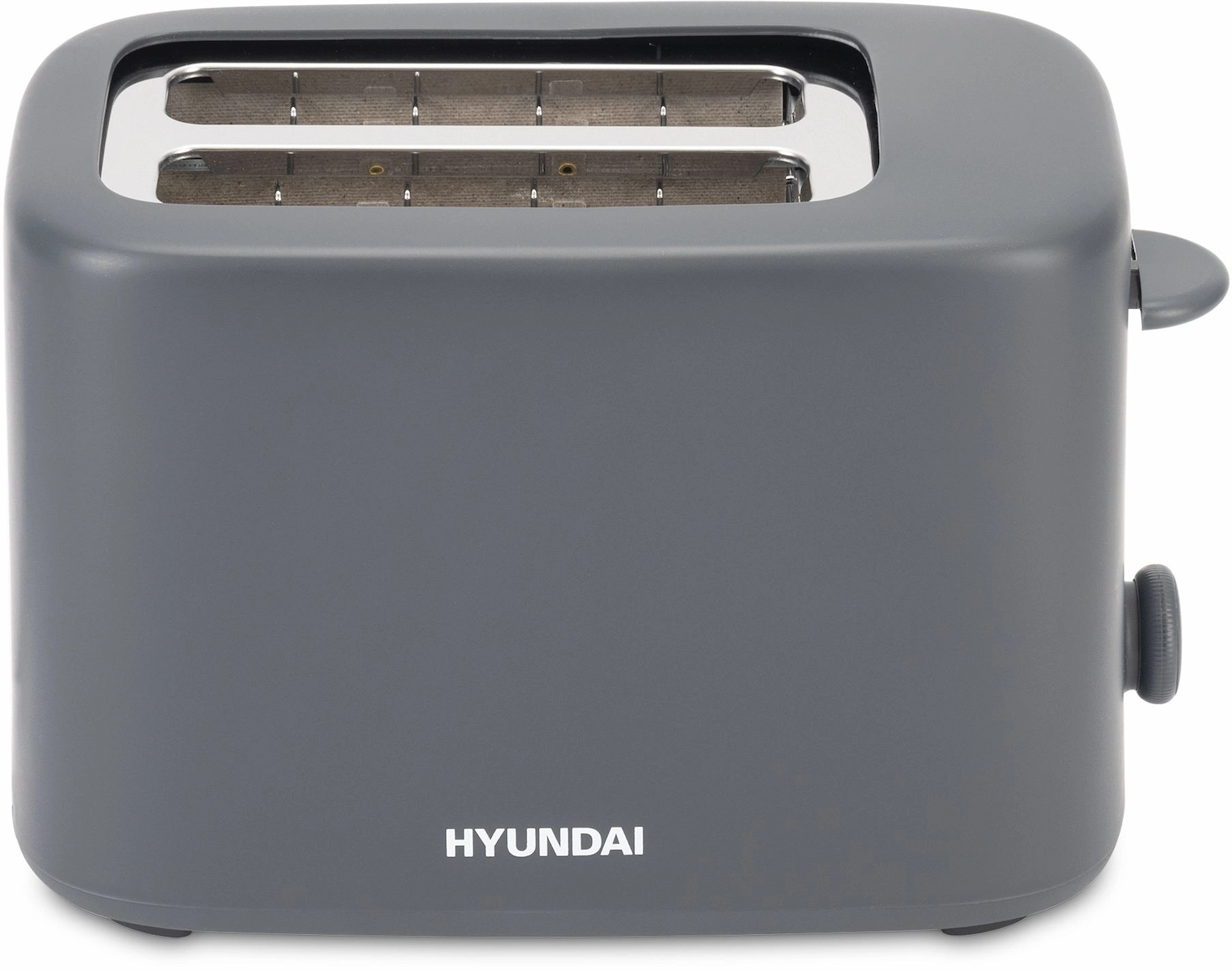 Тостер Hyundai HYT-4308 серый, 750 Вт, 2 слота