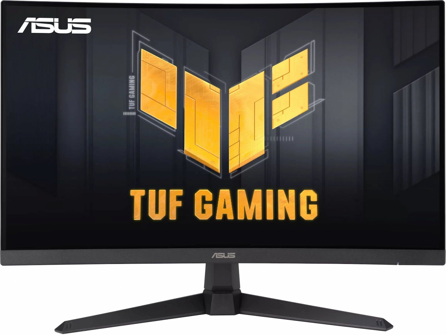 Монитор 27" ASUS TUF Gaming VG27VQ3B VA 1920x1080, 180 Гц, 1 мс, 16:9, 250 кд/м², HDMI 2.0, DP 1.2, 3.5 Jack, FreeSync, изогнутый экран (1500R), динамики (2x2 Вт), черный