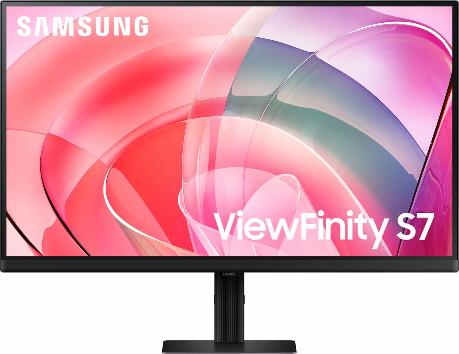 Монитор 27" Samsung ViewFinity S7 S70D IPS 3840x2160, 60 Гц, 5 мс, 16:9, 350 кд/м², HDMI, DisplayPort, HDR, Flicker Free, Low Blue Light, черный
