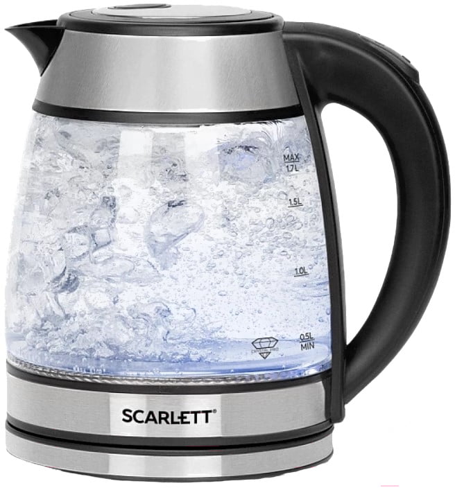 Чайник электрический Scarlett SC-EK27G54 серебристый