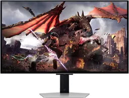 Монитор 31.5" Samsung Odyssey OLED G8 G80SD OLED 3840x2160, 240 Гц, 0.03 мс, 16:9, 250 кд/м², 2xHDMI, 1xDP, 2xUSB, 1xUSB-B, 2x5 Вт, серебристый